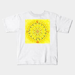 Tweelingen horoscoop mandala Kids T-Shirt